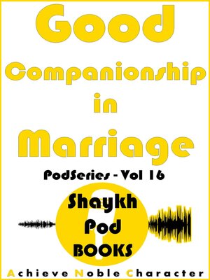 cover image of Good Companionship in Marriage